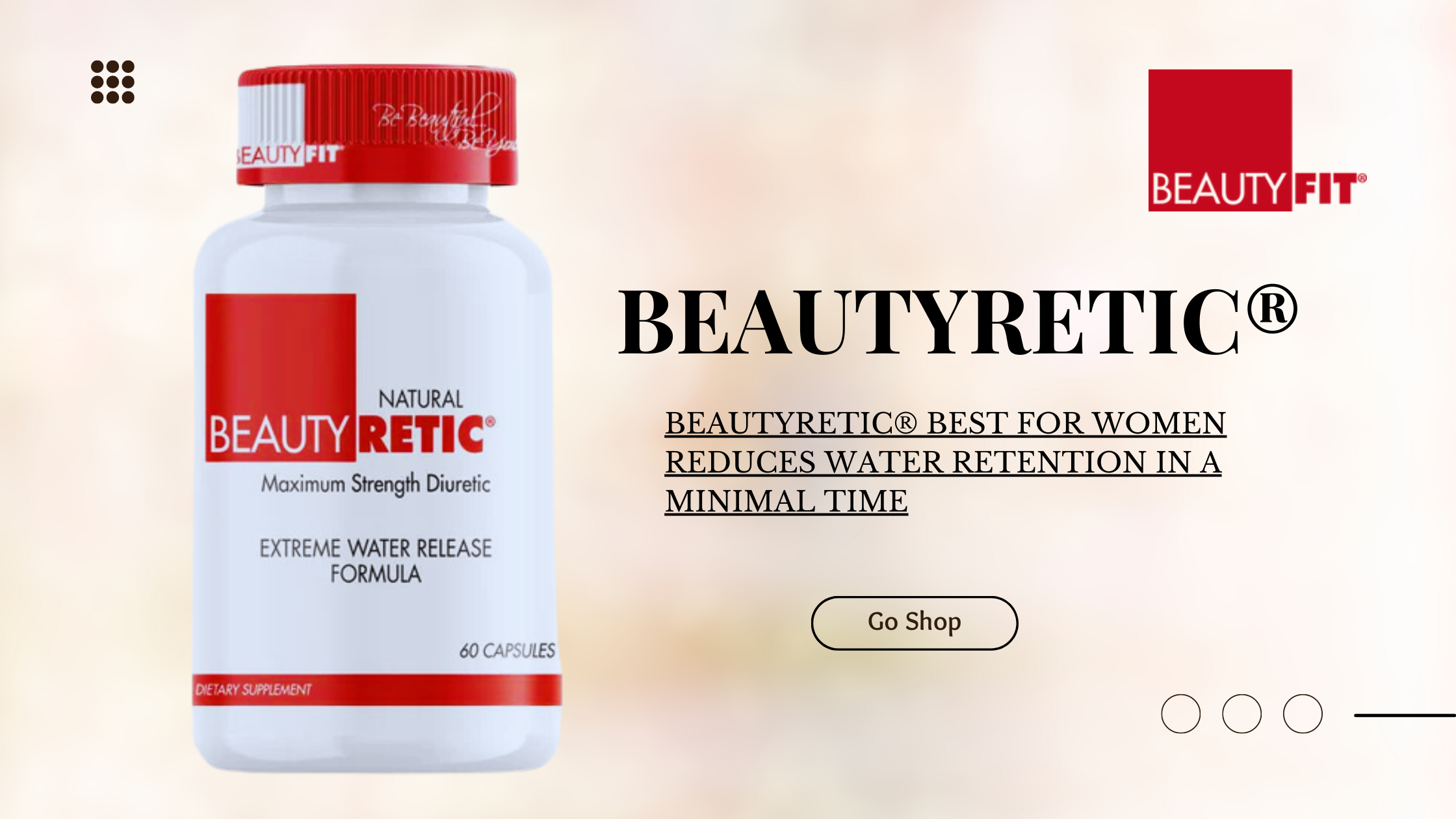 BeautyRetic® Best for Women reduces water retention in a minimal time