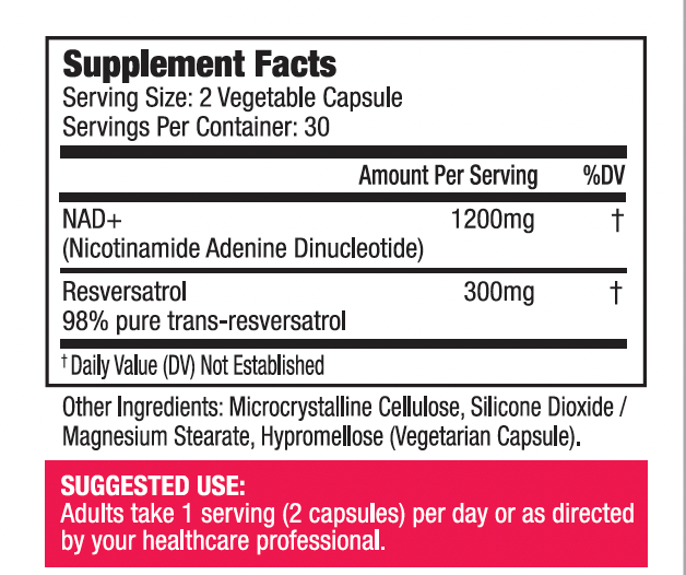 NAD+Energizing Longevity Formula