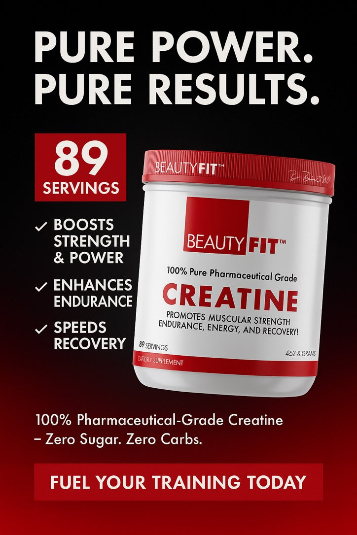 100% Pure Creatine Monohydrate - 89 Servings (Pharmaceutical Grade)