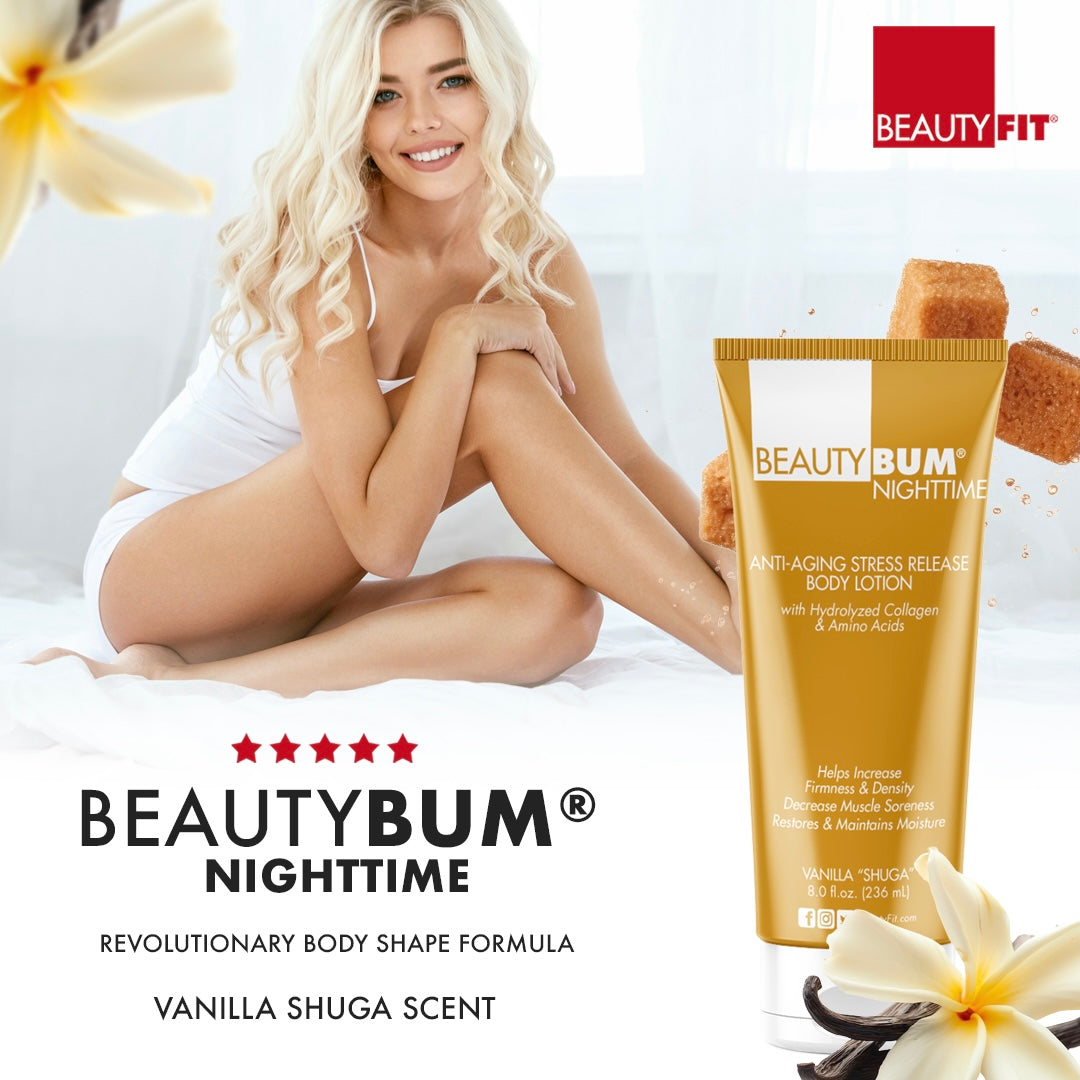 BeautyBum® Night Time Anti-Aging & Anti-Stress Lotion