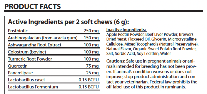 Allergy Ease Chews (Beef flavored)