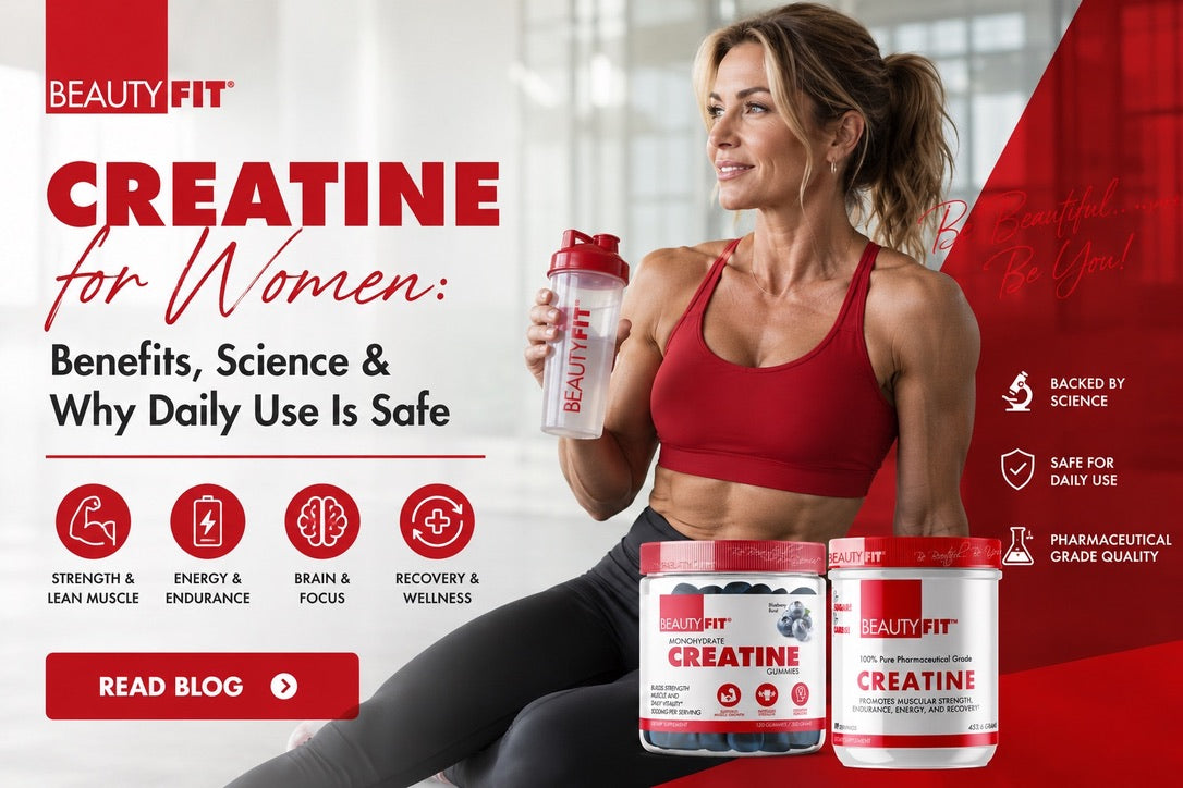 Creatine for Women: Benefits, Science & Why Daily Use Is Safe | BeautyFit