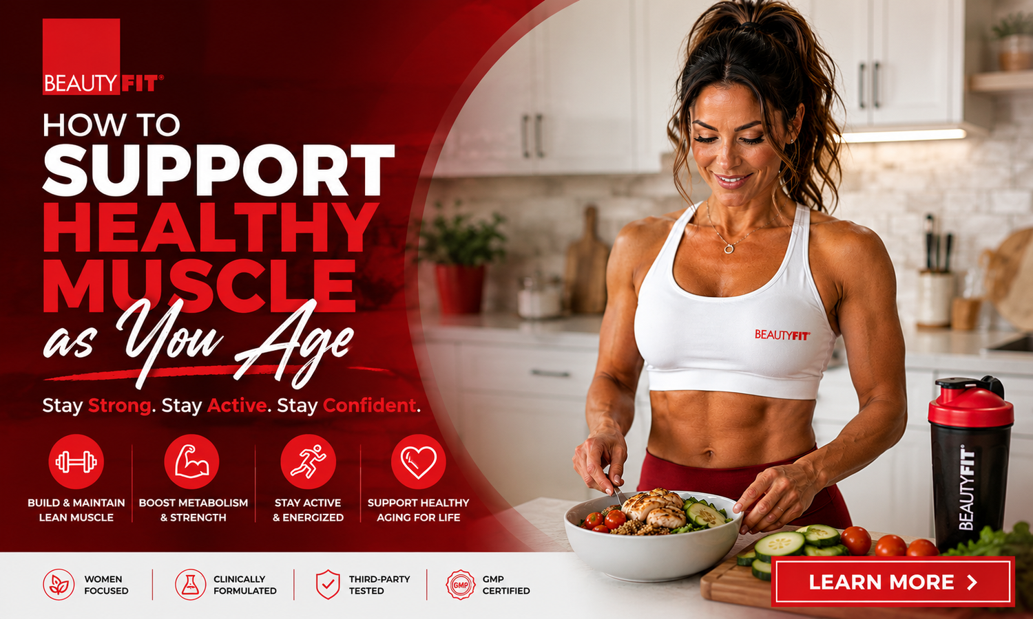How to Support Healthy Muscle as You Age | BeautyFit