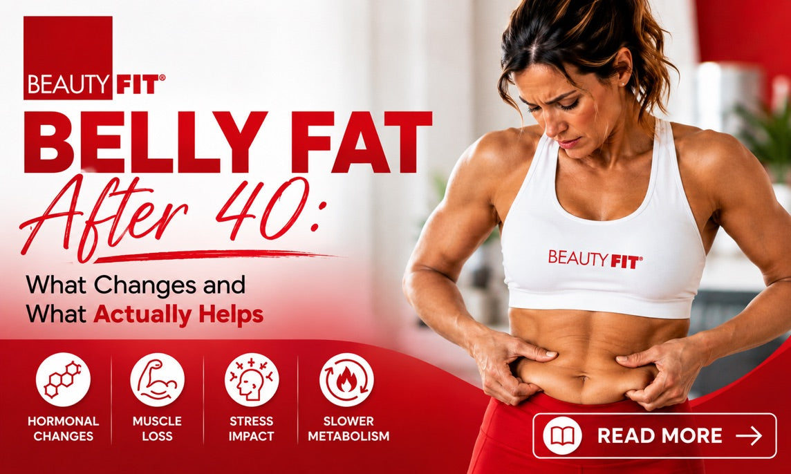 Belly Fat After 40: Why It Happens & What Actually Helps | BeautyFit