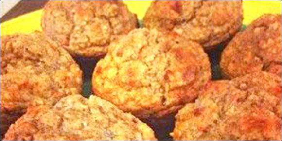 Carrot Cake Protein Muffins