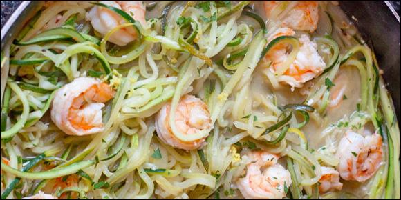 Zoodle Shrimp Scampi