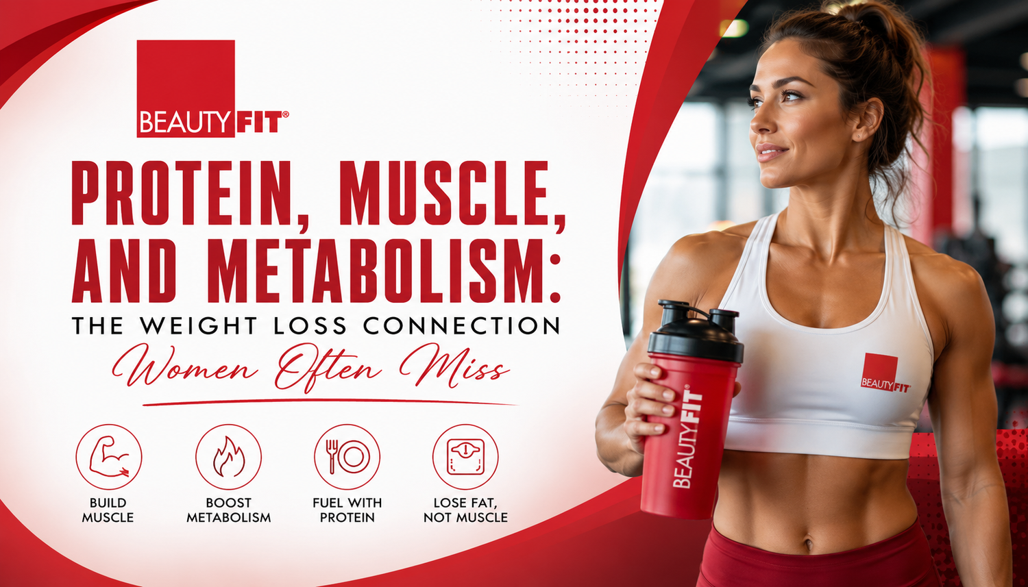 Protein, Muscle & Metabolism: Why Women Need Muscle to Lose Weight