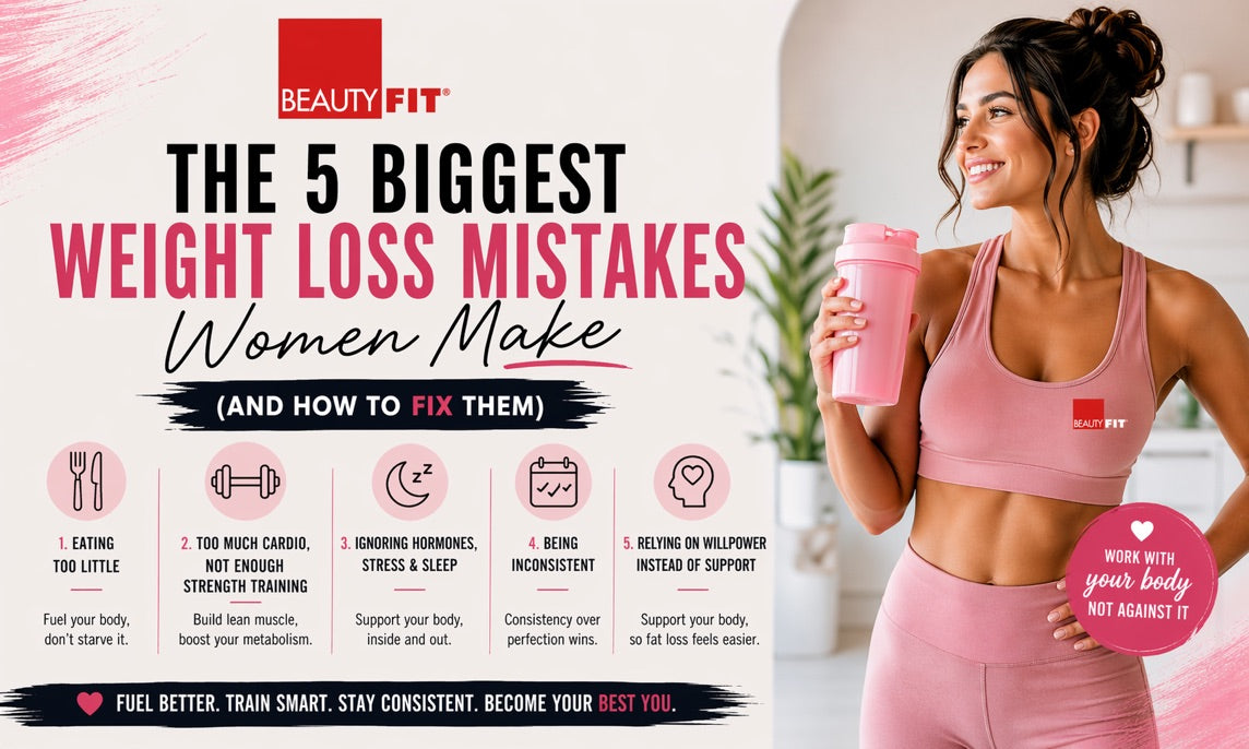 5 Biggest Weight Loss Mistakes Women Make (And How to Fix Them) | BeautyFit