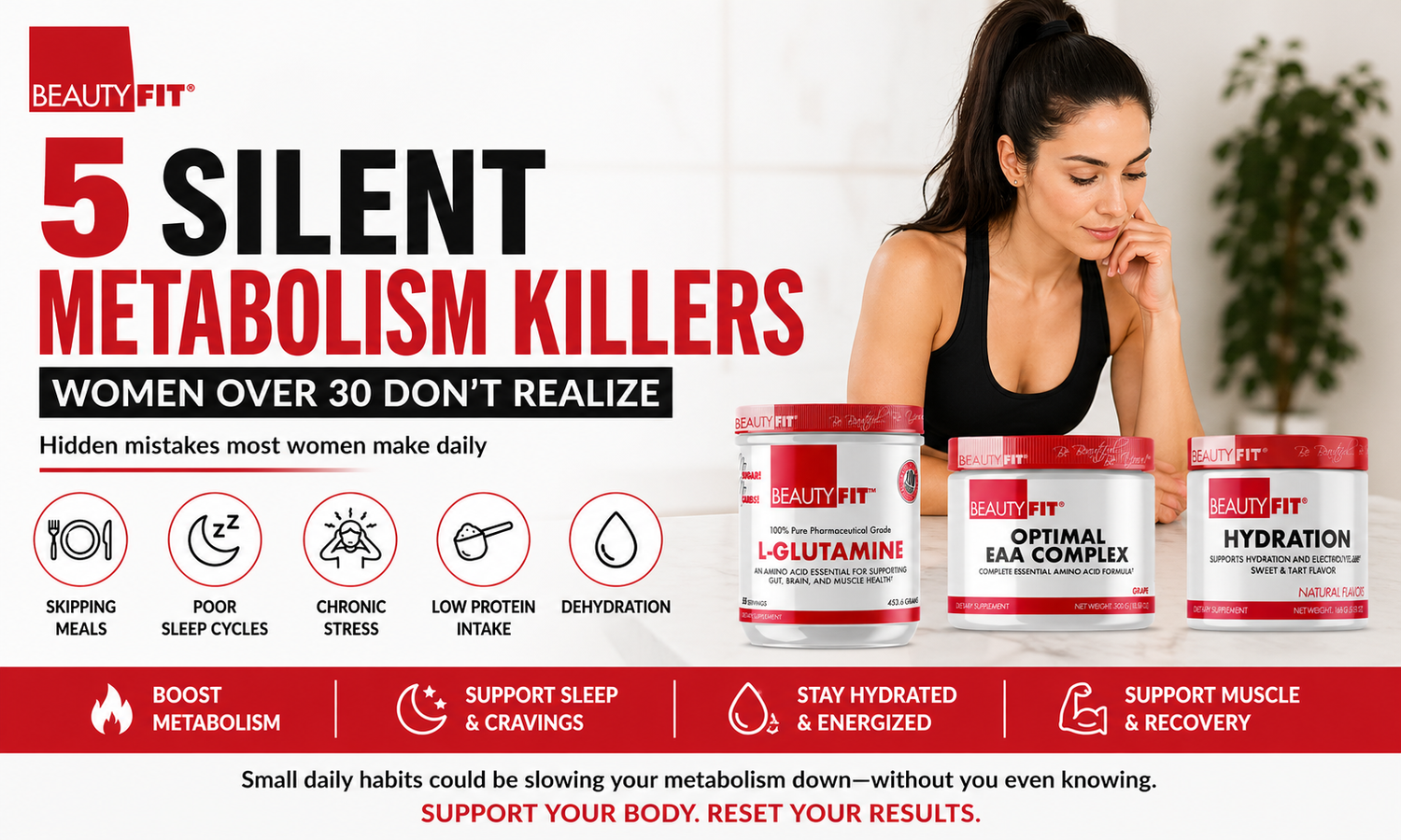 5 Silent Metabolism Killers Women Over 30 Don’t Realize