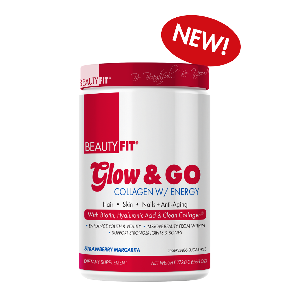 GLOW &amp; GO – Hydrolyzed Collagen + Energy (Now in Stock!)