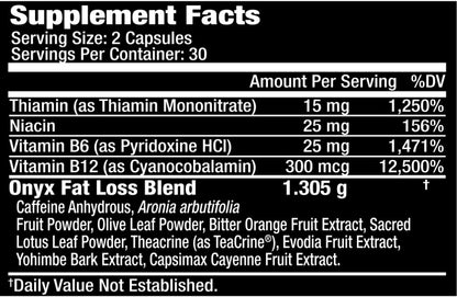 ONYX® Extreme Fat Burner