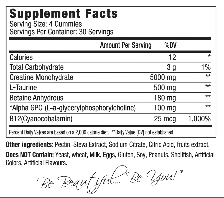 Creatine Monohydrate Gummies