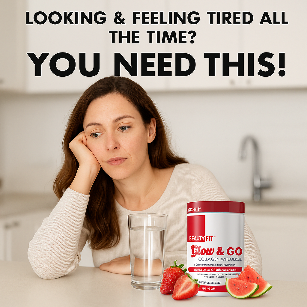 GLOW &amp; GO – Hydrolyzed Collagen + Energy