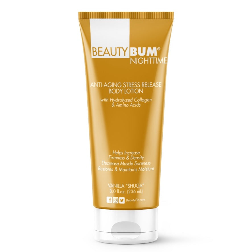 BeautyBum® Night Time Anti-Aging &amp; Anti-Stress Lotion