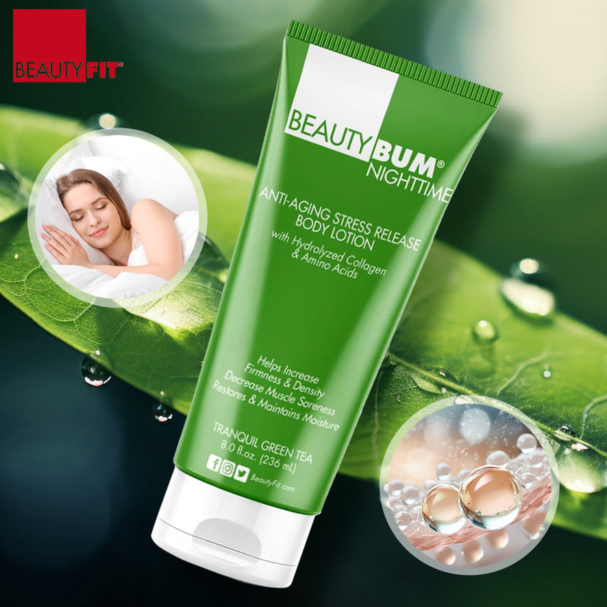 BeautyBum® Night Time Anti-Aging &amp; Anti-Stress Lotion