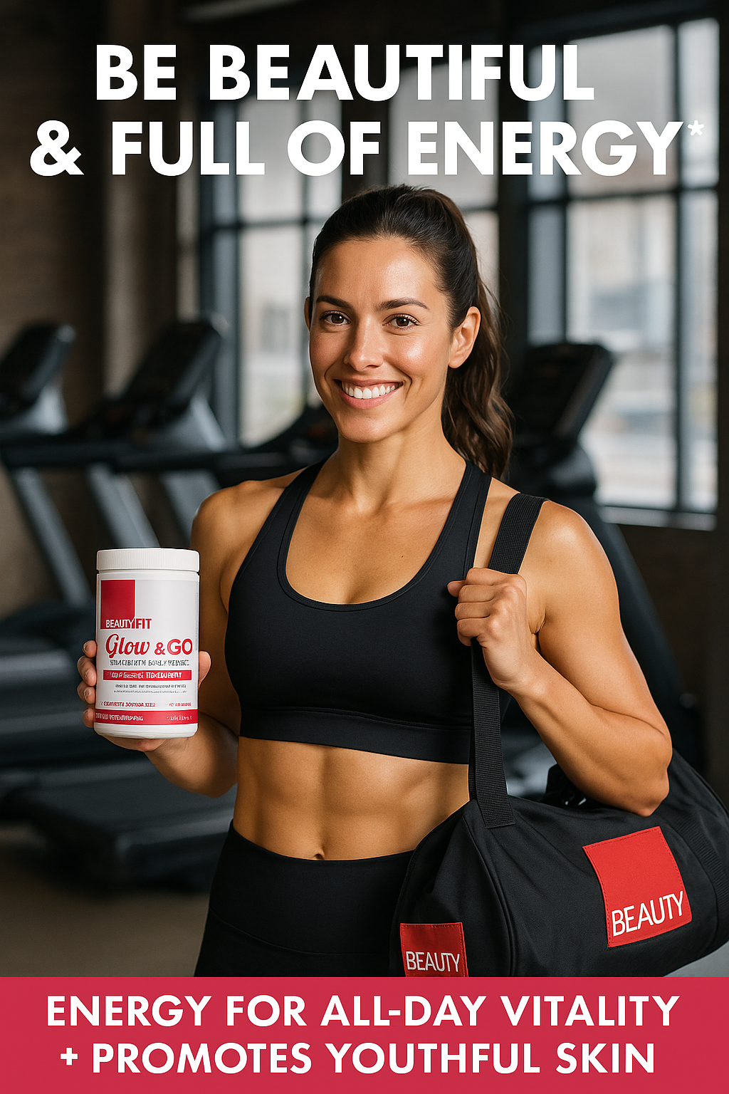 GLOW &amp; GO – Hydrolyzed Collagen + Energy