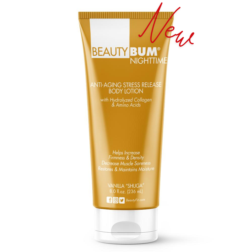 BeautyBum® Night Time Anti-Aging &amp; Anti-Stress Lotion